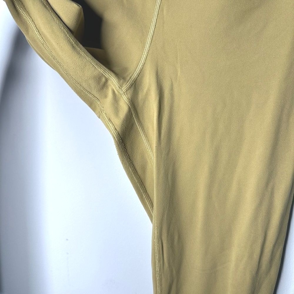 Lululemon Align High Rise Pant 25 Mustard Yellow Gold‎ Nulu - Picture 4 of 5